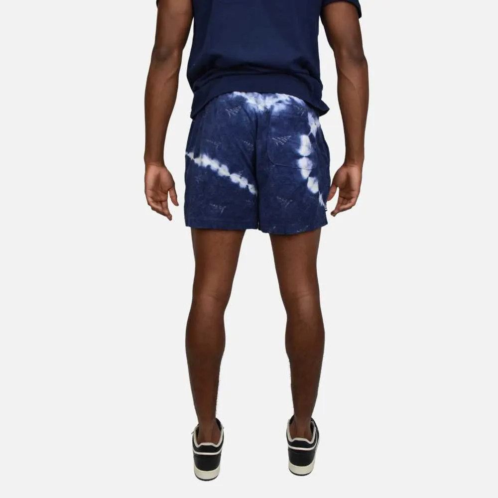 Paper Planes Do Or Dye Terry Cloth Short Navy