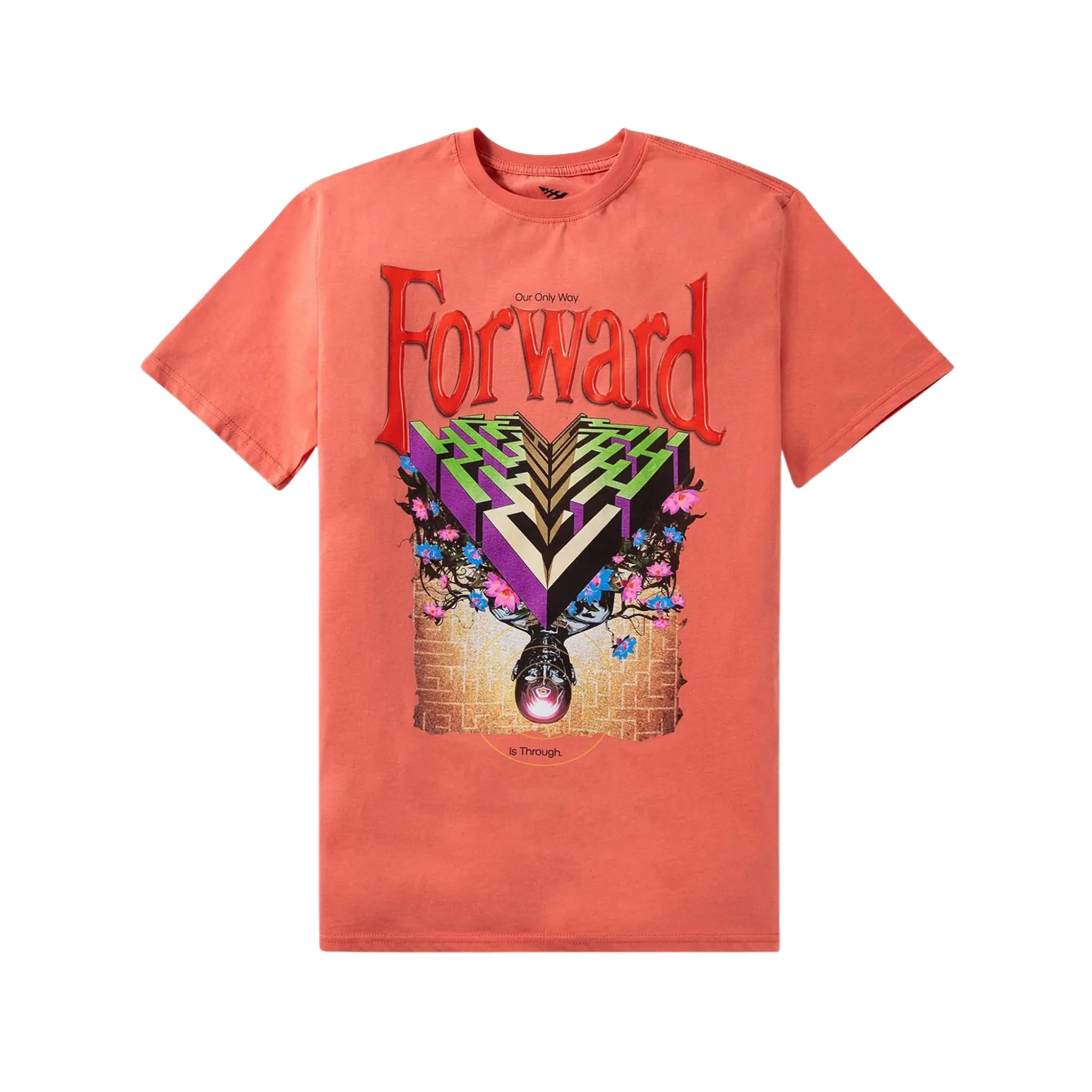 Paper Planes Forward Motion Tee (Salmon)