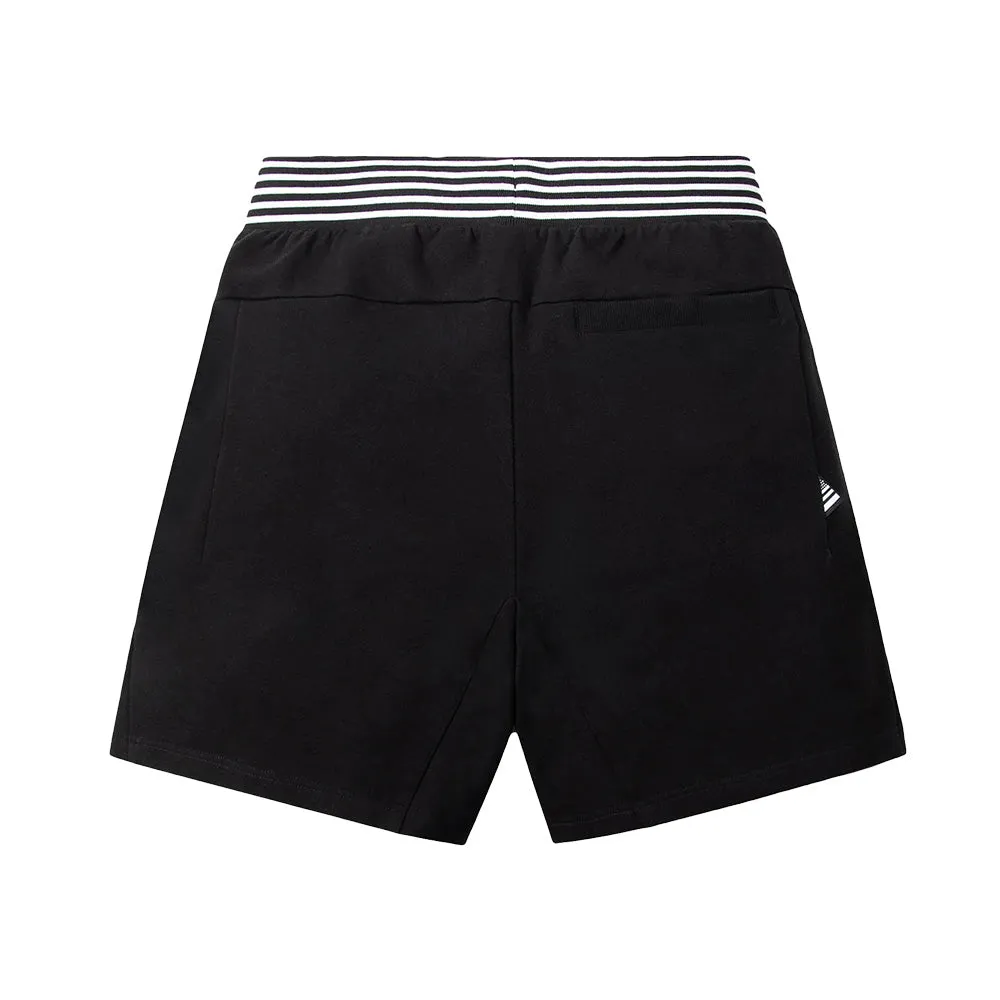 Paper Planes Gusset Sweat Short - Black