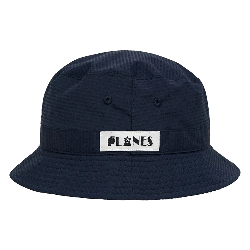 Paper Planes  Reversible Seersucker Bucket hat