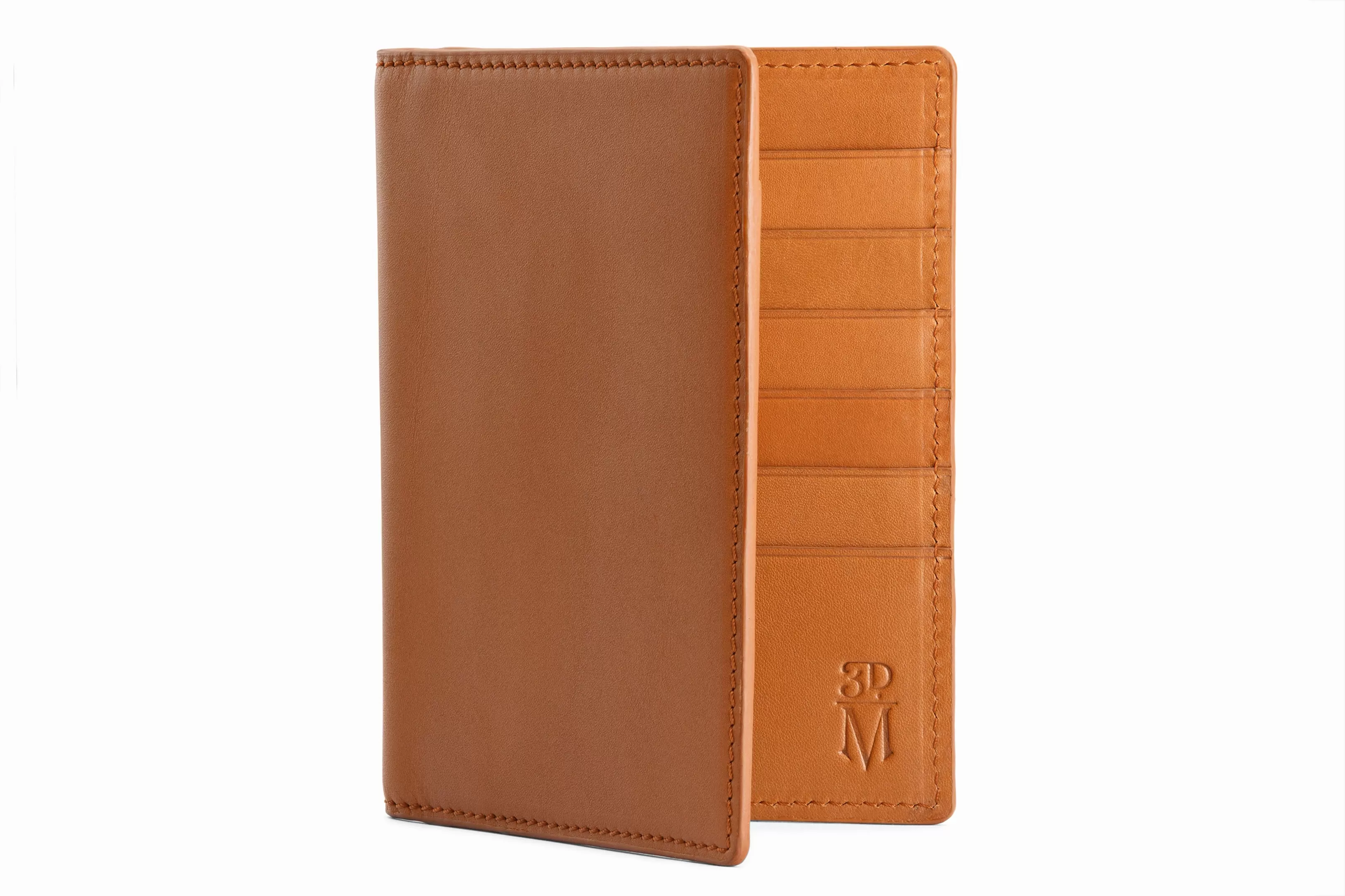 Passport Leather Wallet - Tan