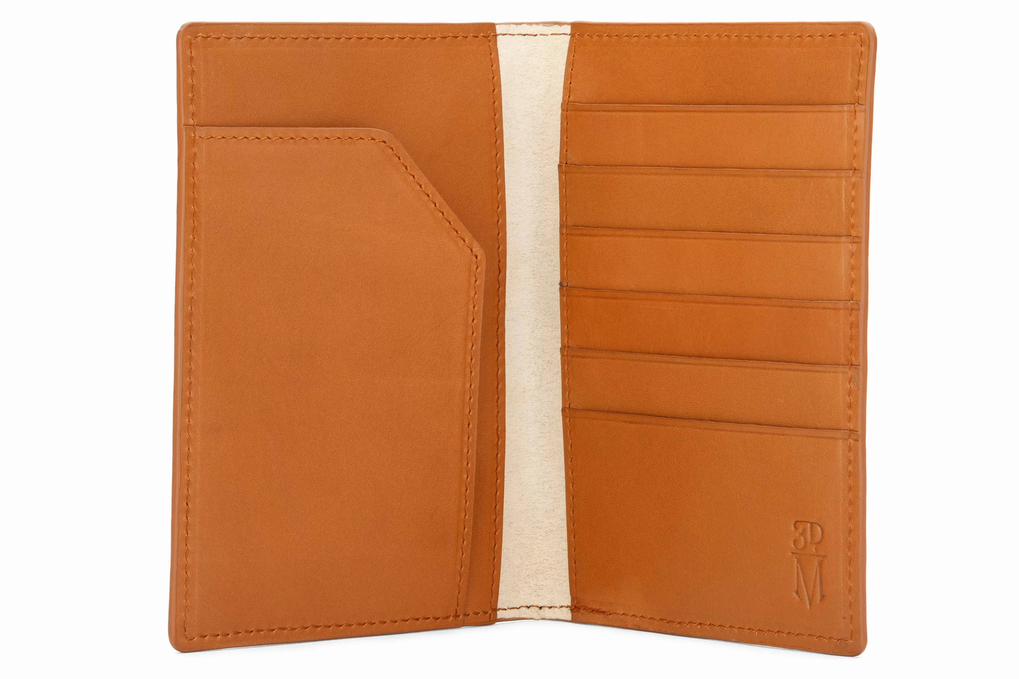 Passport Leather Wallet - Tan