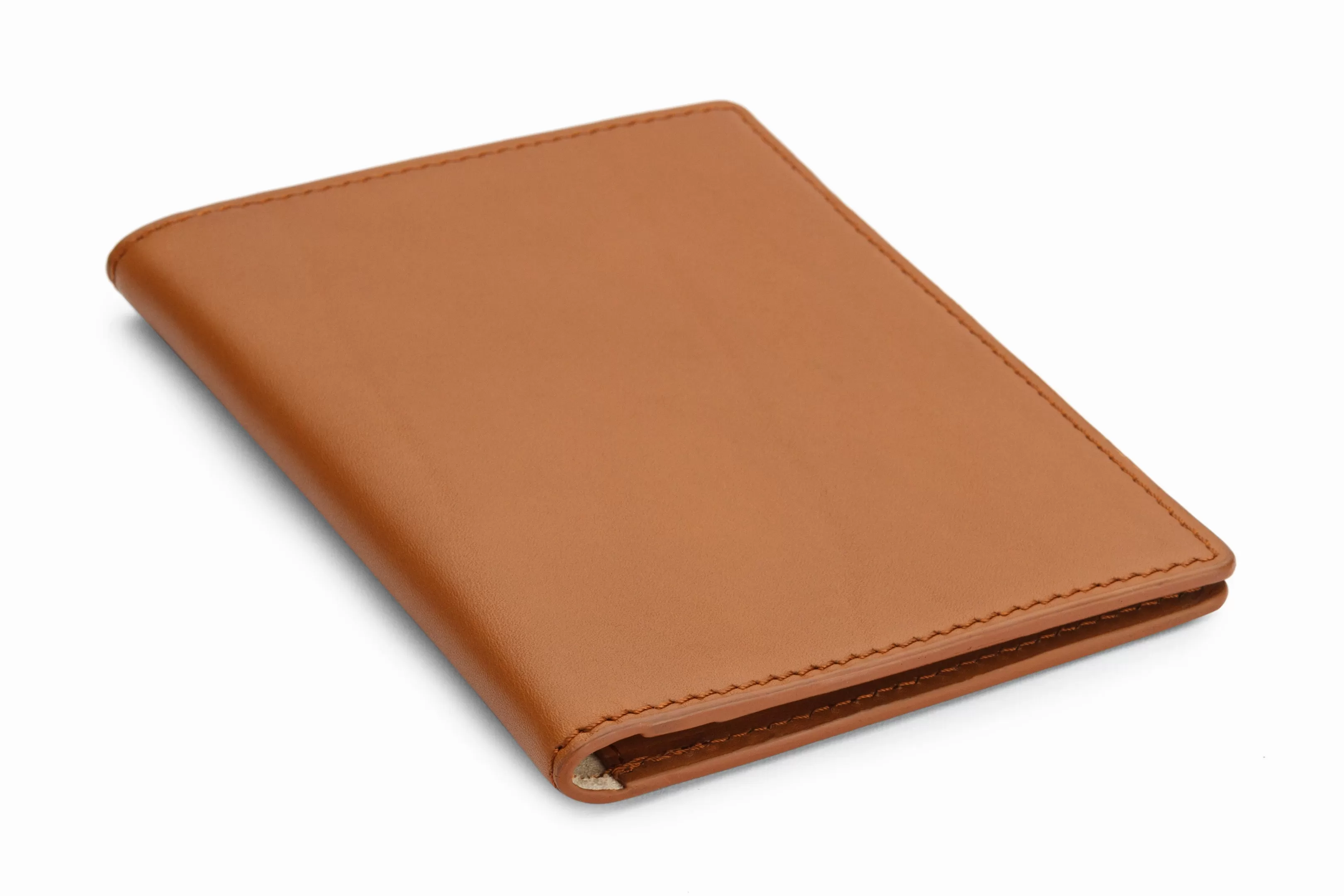 Passport Leather Wallet - Tan