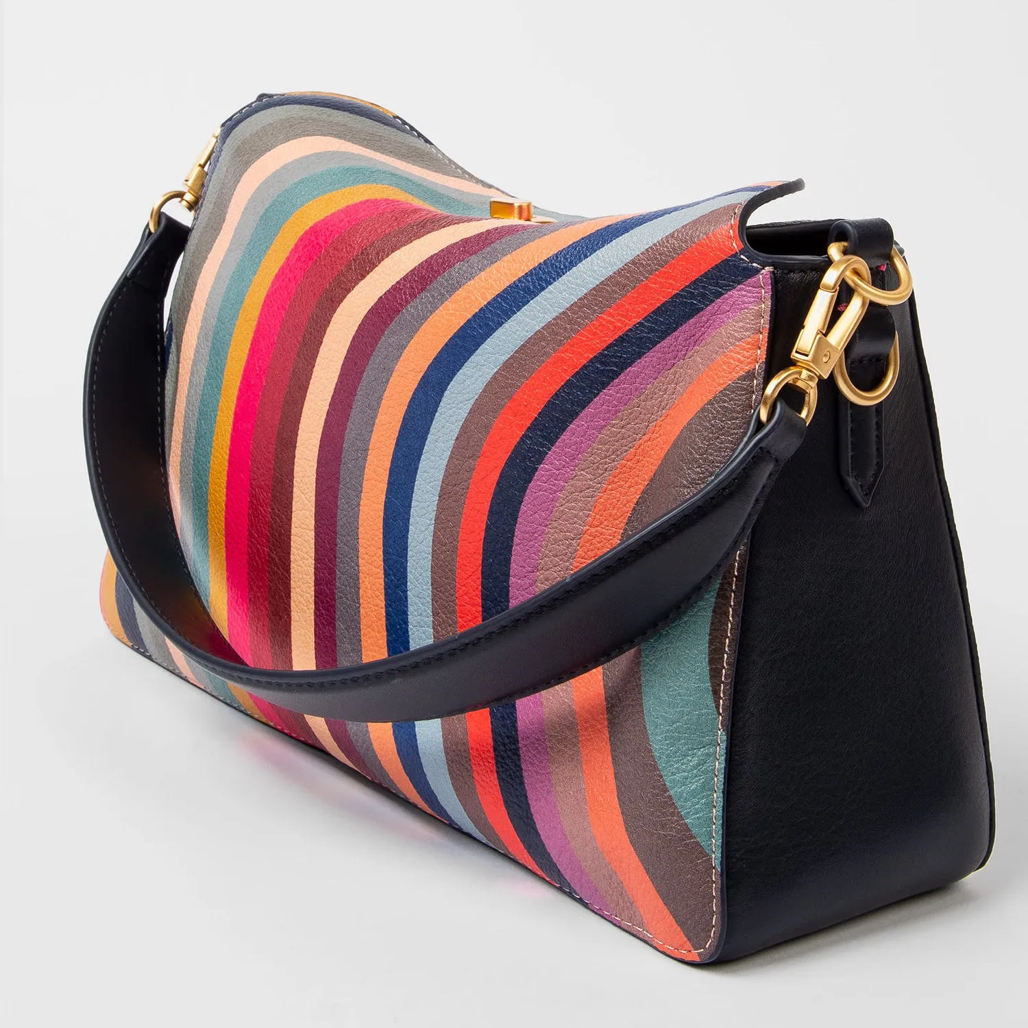 Paul Smith - Women's F-Swirl Print Shoulder Bag