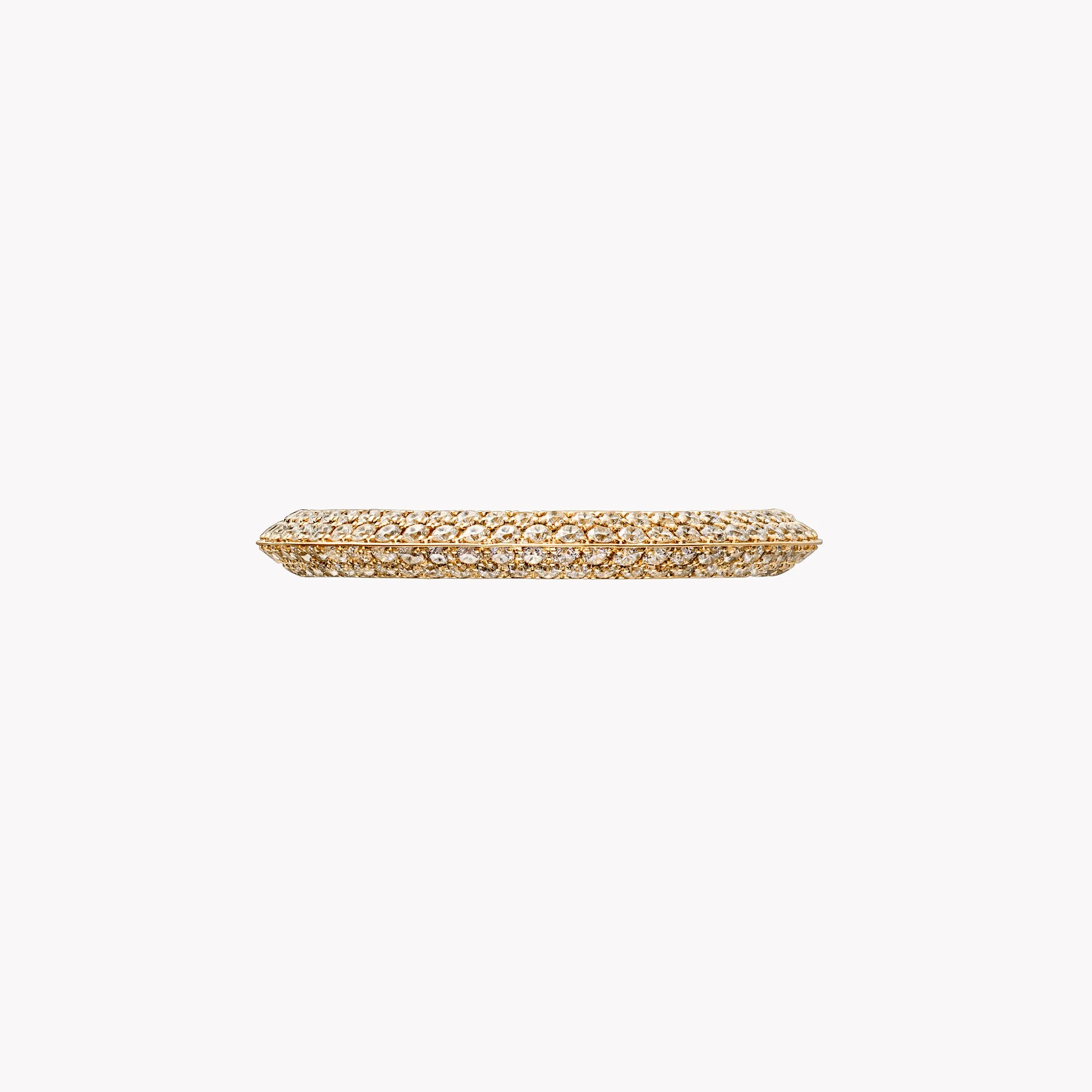 Pavé Knife Edge Band