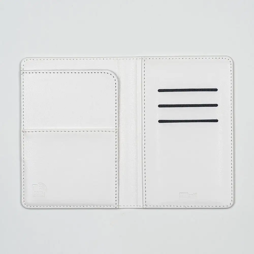 Personalised Premium Passport Holder and Luggage Tag (White)