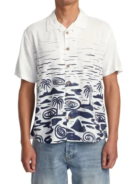 RVCA Men's Wasted Palms Shirt