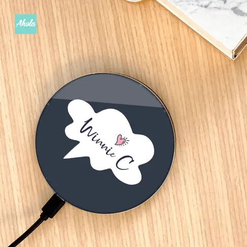 【Speech Bubble】15W Ultra thin FastWireless Charger Pad 語句泡泡名字無線差電板