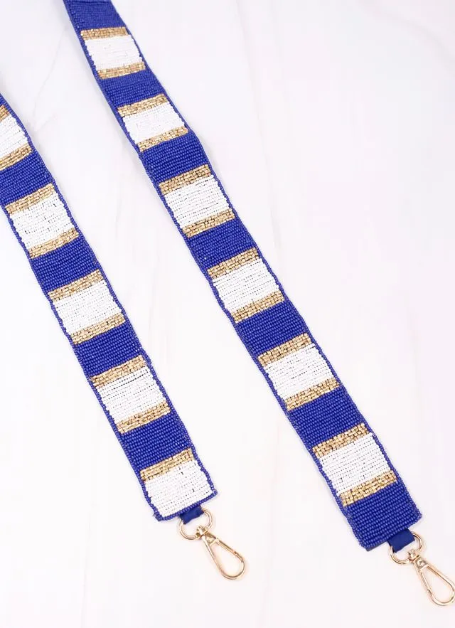 Stadium Striped Strap BLUE