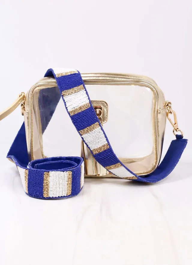 Stadium Striped Strap BLUE