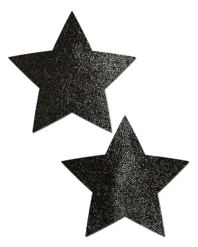 Star: Liquid Black Star Nipple Pasties