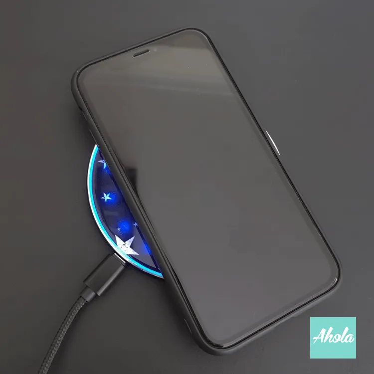 【Starry Star】15W Ultra thin FastWireless Charger Pad 滿天星名字無線差電板