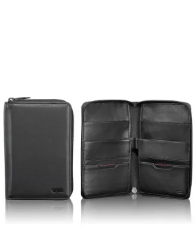 TUMI Delta SLG Men's Zip Around Multiple Passport Wallet