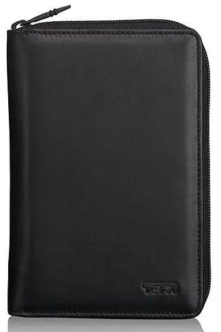 Tumi Delta Zip-Around Multiple Passport Wallet 