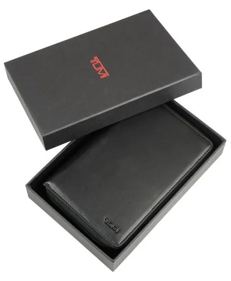 Tumi Delta Zip-Around Multiple Passport Wallet 