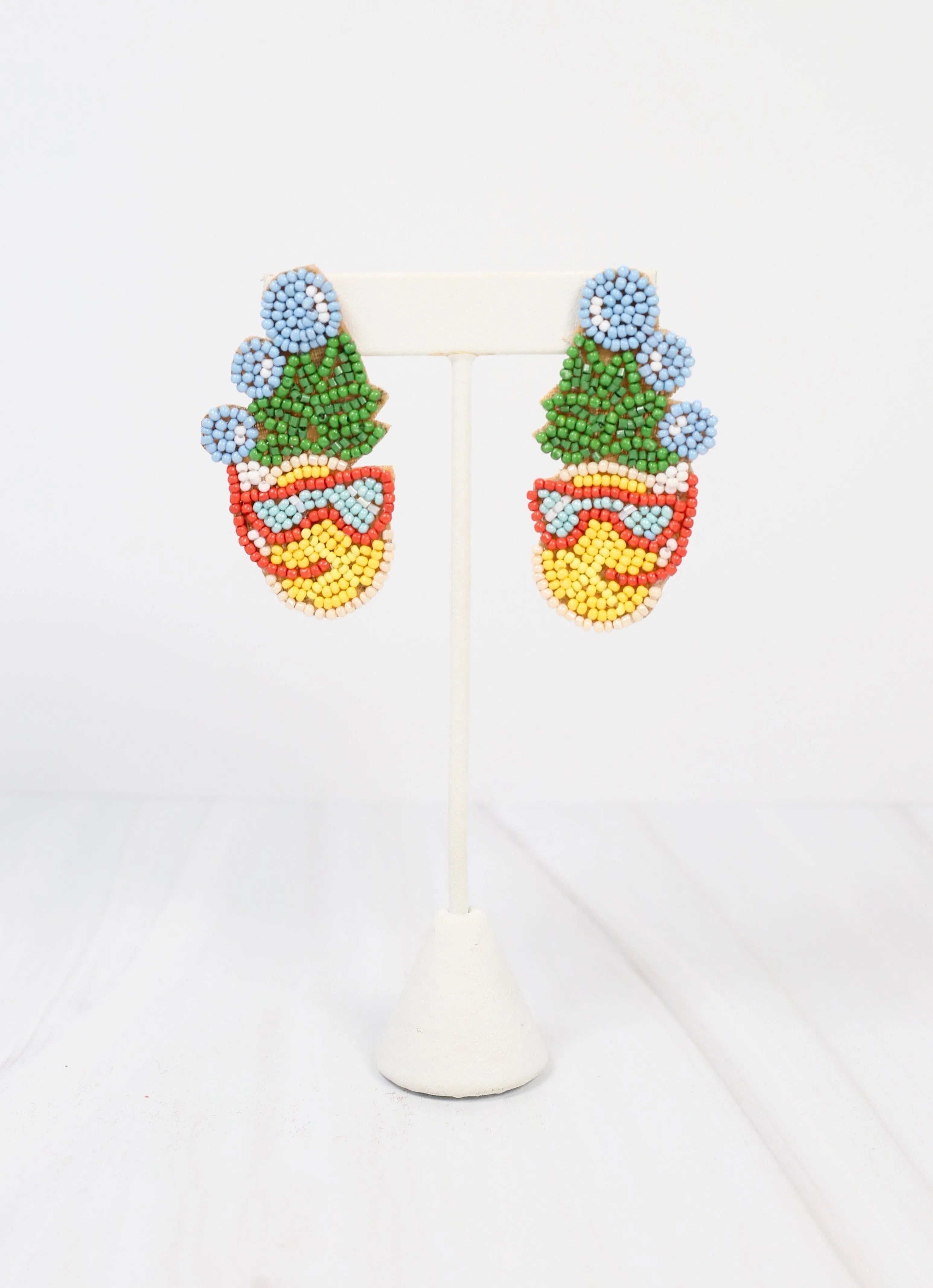 Under the Sea Pineapple Earring MULTI