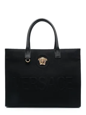 Versace La Medusa Canvas Tote Bag (More Colors)