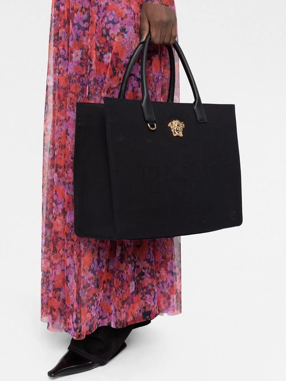 Versace La Medusa Canvas Tote Bag (More Colors)