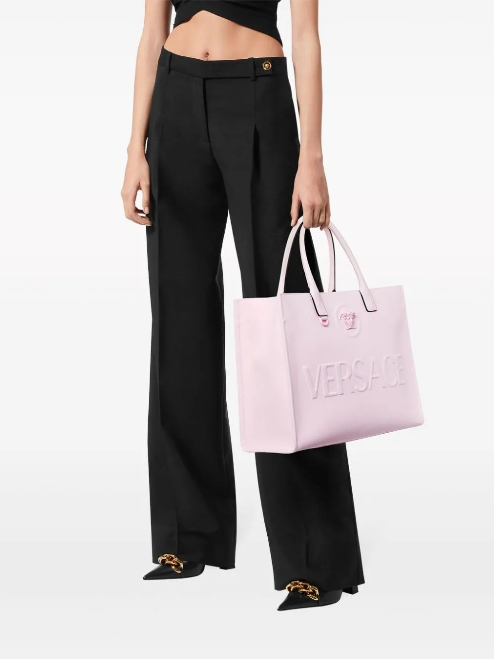 Versace La Medusa Canvas Tote Bag (More Colors)