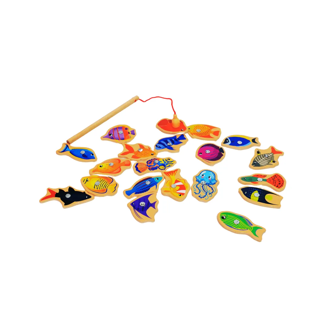 Wooden Fishing for Kids Age 3+ - Pack of 1